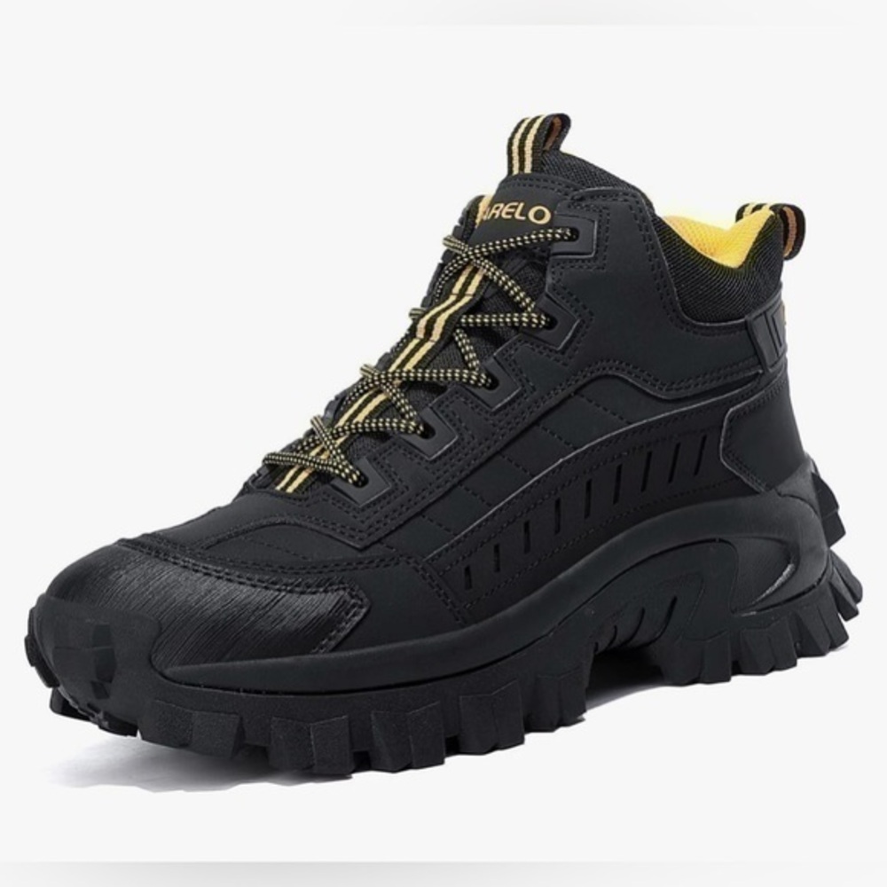 Brand New Men's Snow Boots Winter Boots Warm Lace-up Non Slip Hiking Shoes